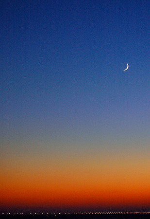Sunset on the Virginia coast