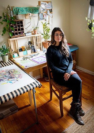 Asheville-based artist Jen Toledo